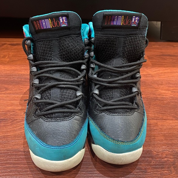 Nike Air Jordan 9 Retro Size 6Y Dream it Do It Black Red 302359-065 - Picture 3 of 9